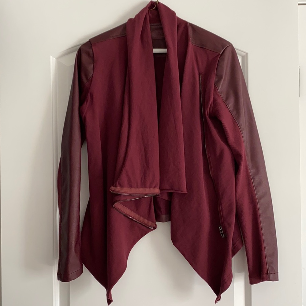 Blank NYC faux leather jacket